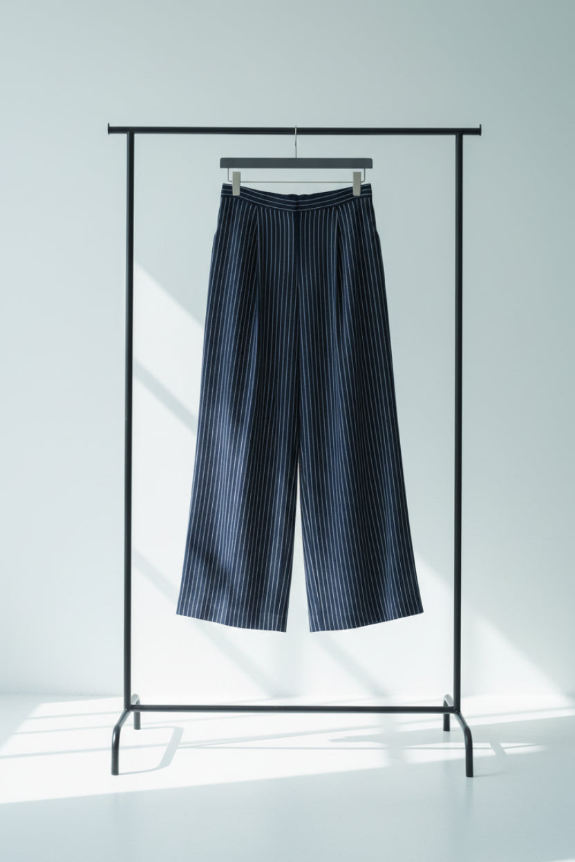 Pantalón de Rayas Verticales para Mujer