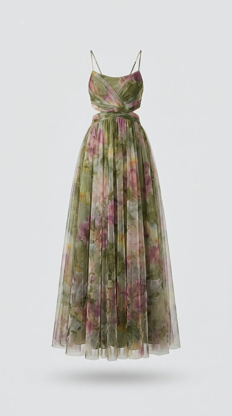 Giselle | Maxi Vestido Floral Encantador