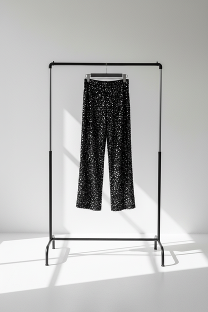 Pantalones de Fiesta Brillantes para Mujer