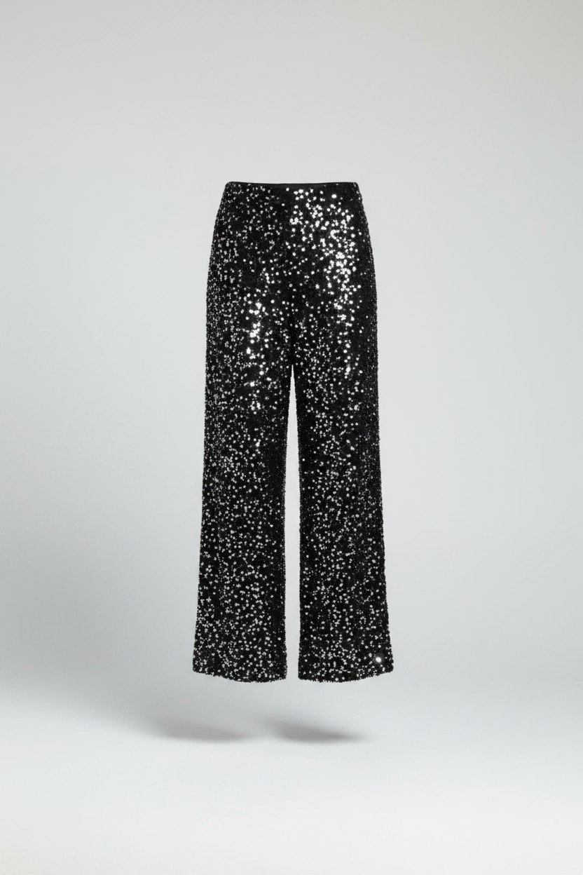 Pantalones de Fiesta Brillantes para Mujer