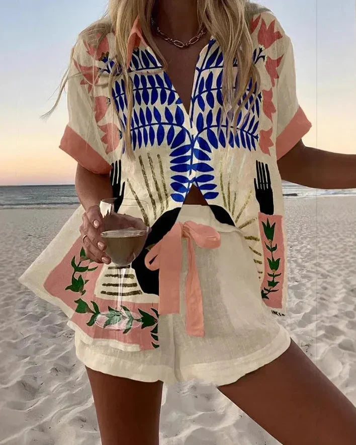 Azure | Conjunto de Camisa y Short