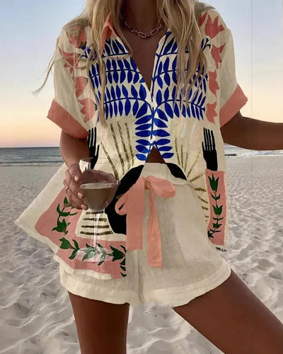 Azure | Conjunto de Camisa y Short