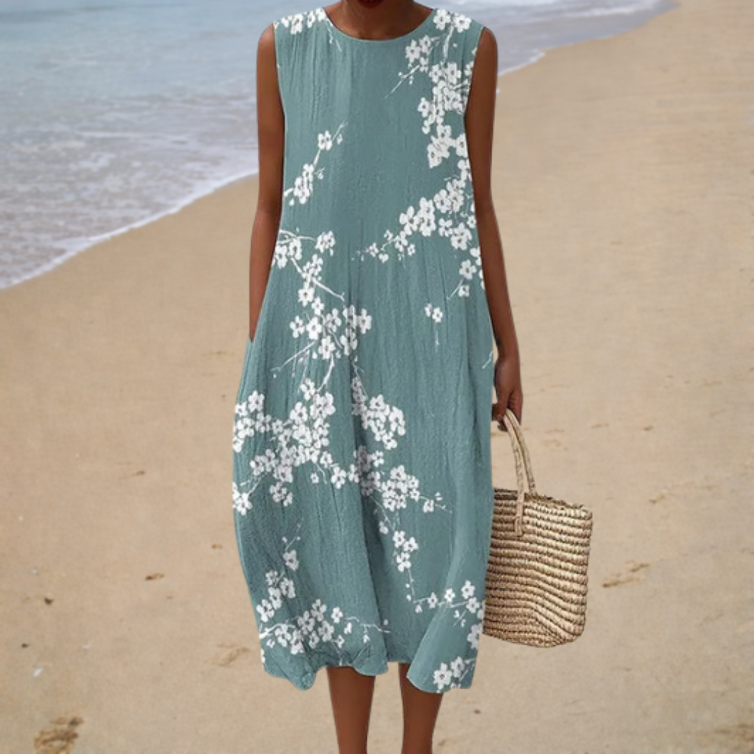 Antoinette | Vestido midi sin mangas