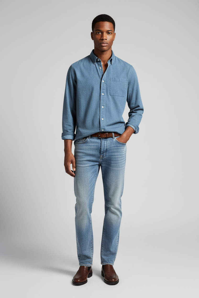 Camisa Clásica para Hombre