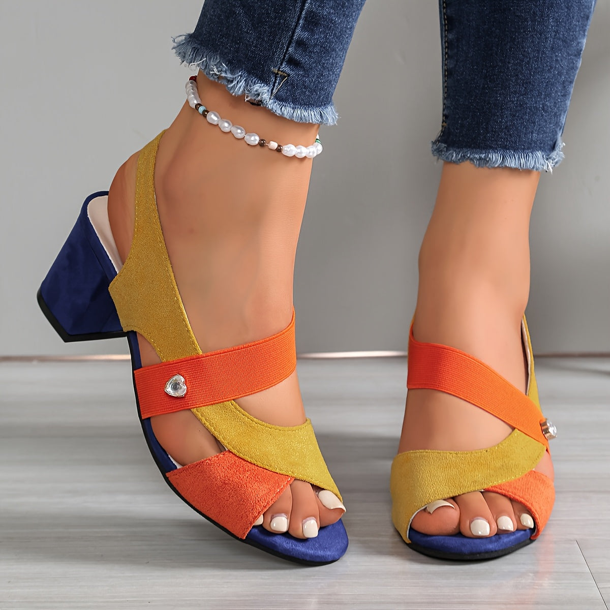 Chantal | Sandalias de tiras cruzadas