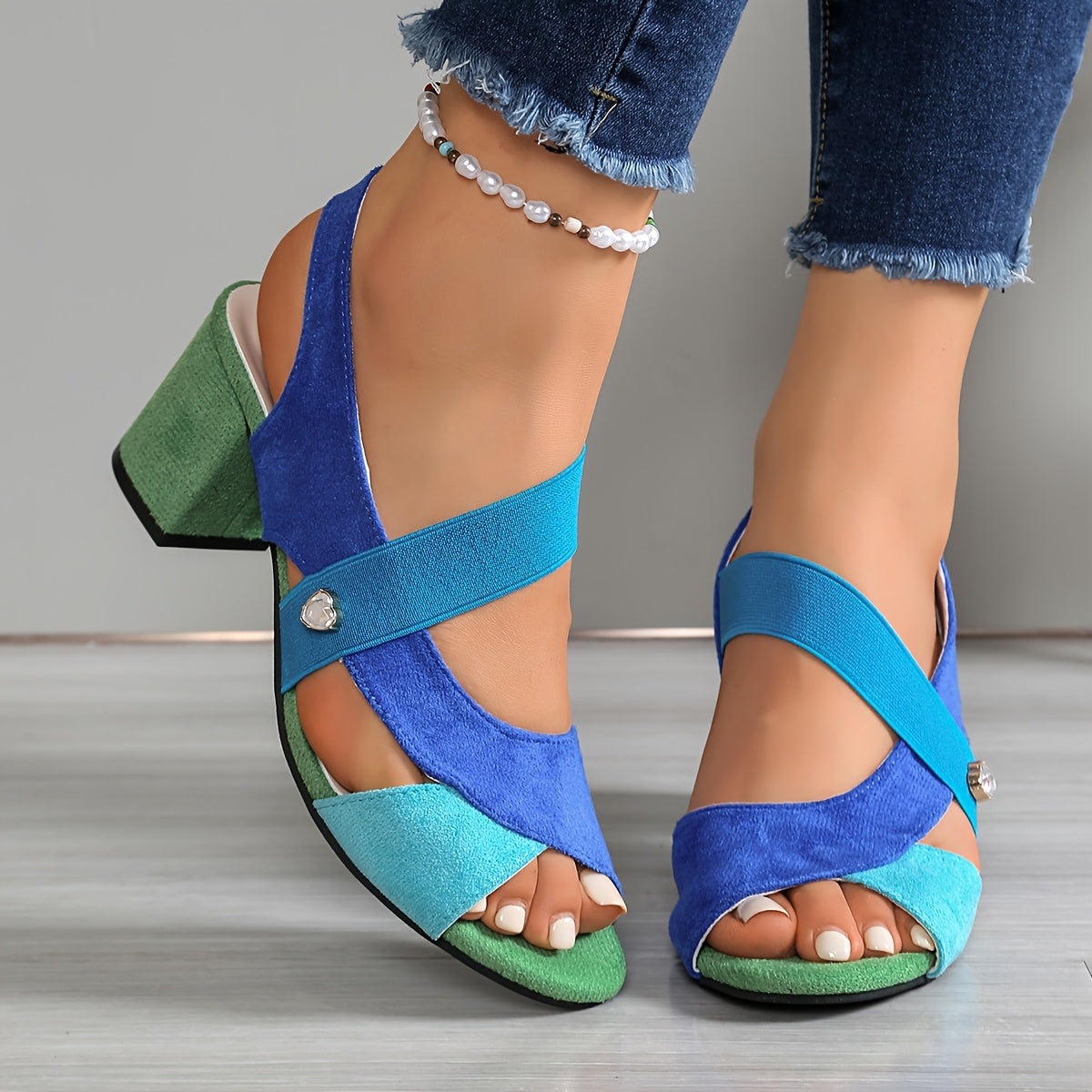 Chantal | Sandalias de tiras cruzadas