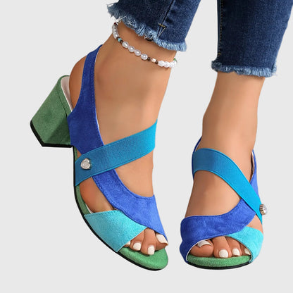 Chantal | Sandalias de tiras cruzadas