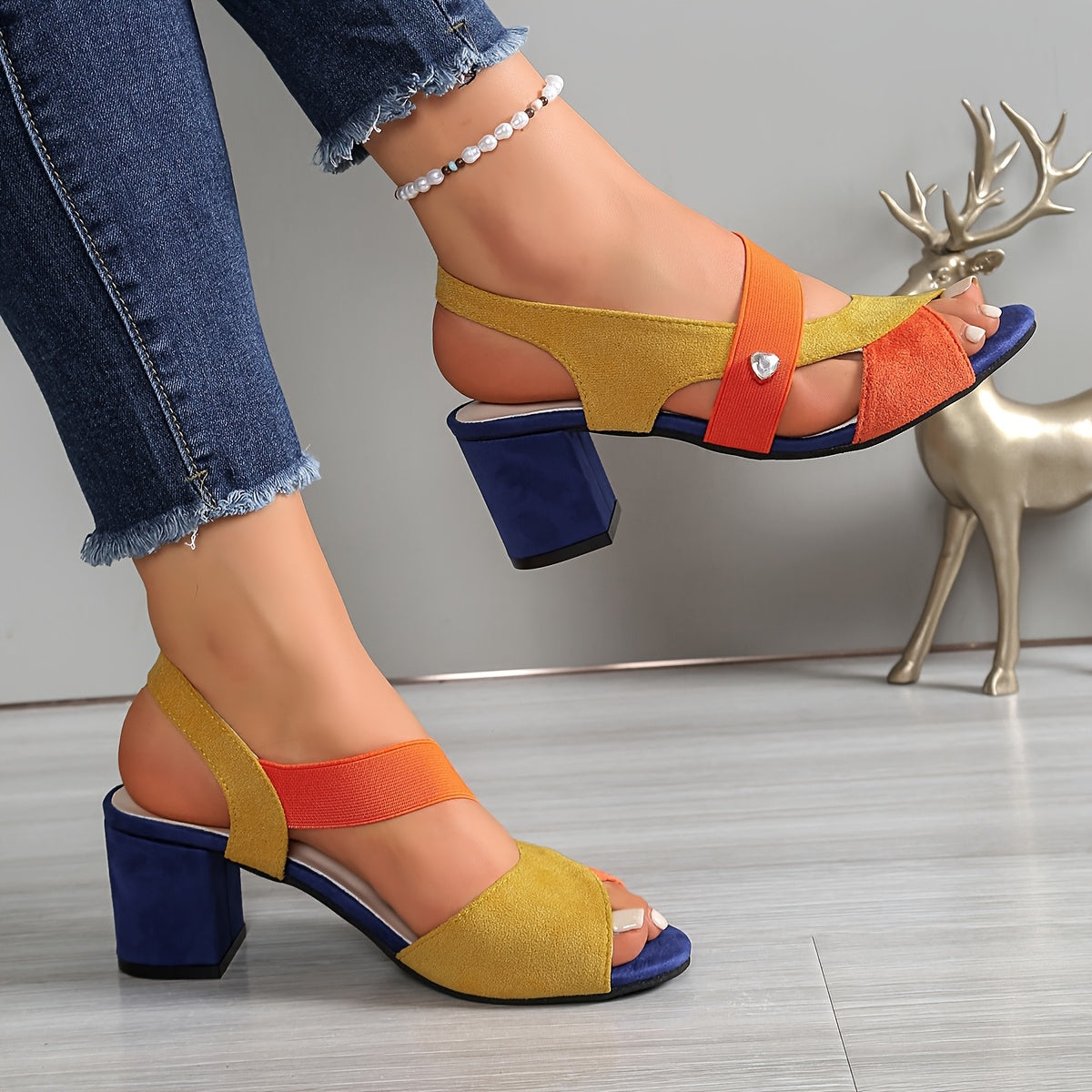 Chantal | Sandalias de tiras cruzadas