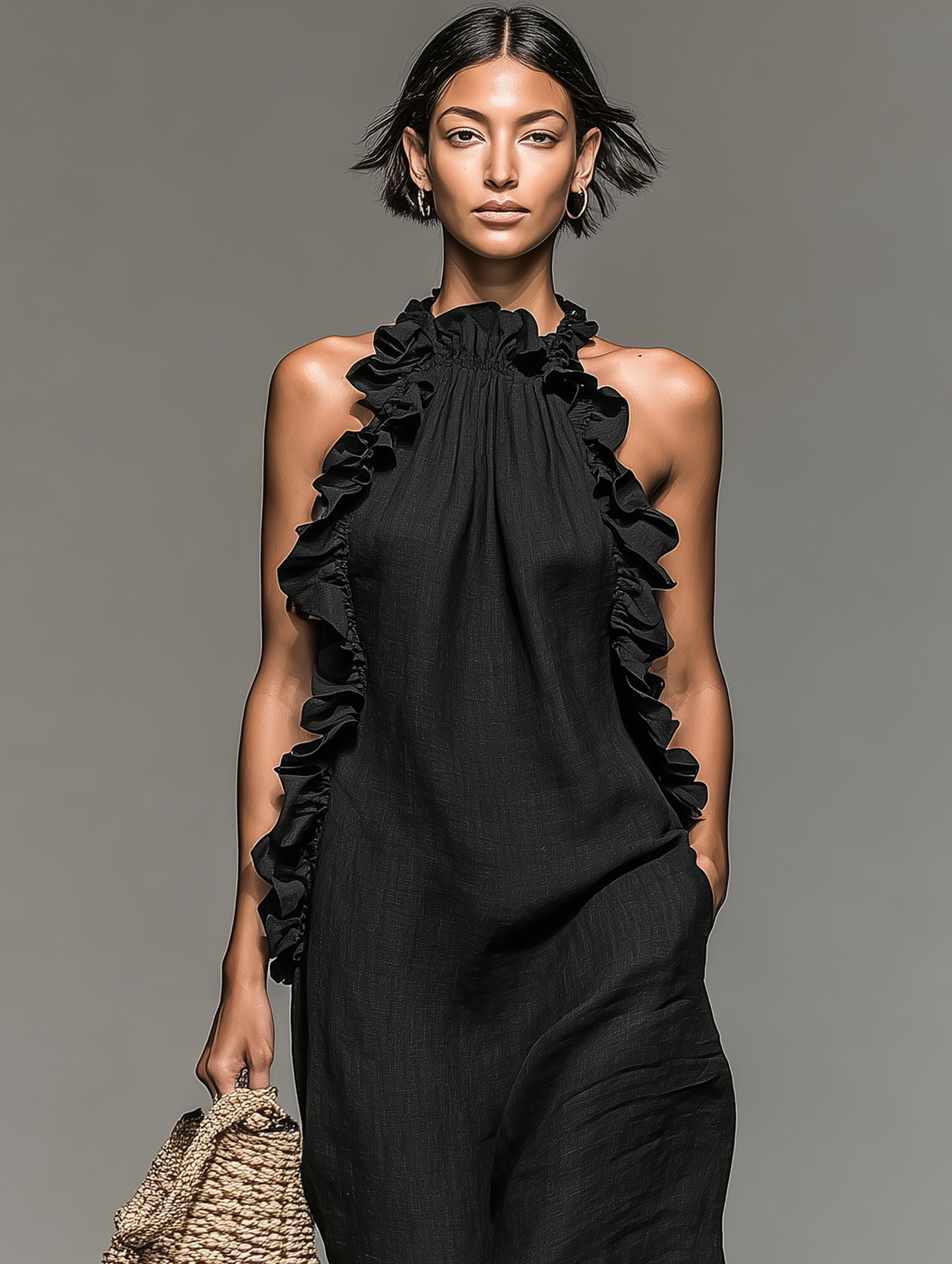 Elena | Vestido Maxi con Bolsillos