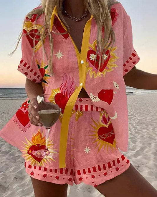Frida | Conjunto de Camisa y Short