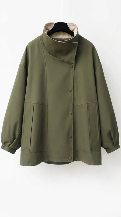 Alva | Chaqueta de Entretiempo con Capucha