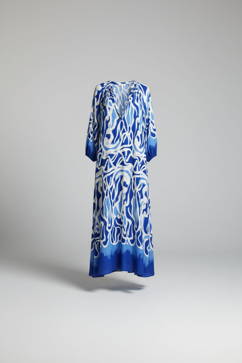 Vestido Boho con Estampado para Mujer