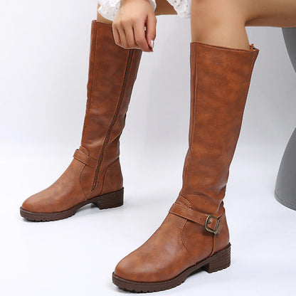 Éliane | Botas altas con hebilla