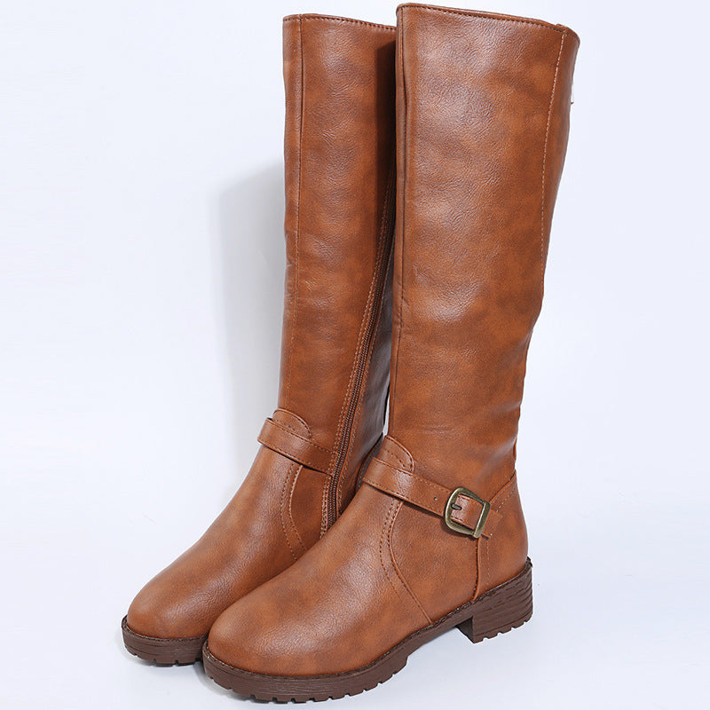 Éliane | Botas altas con hebilla