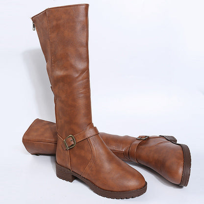 Éliane | Botas altas con hebilla