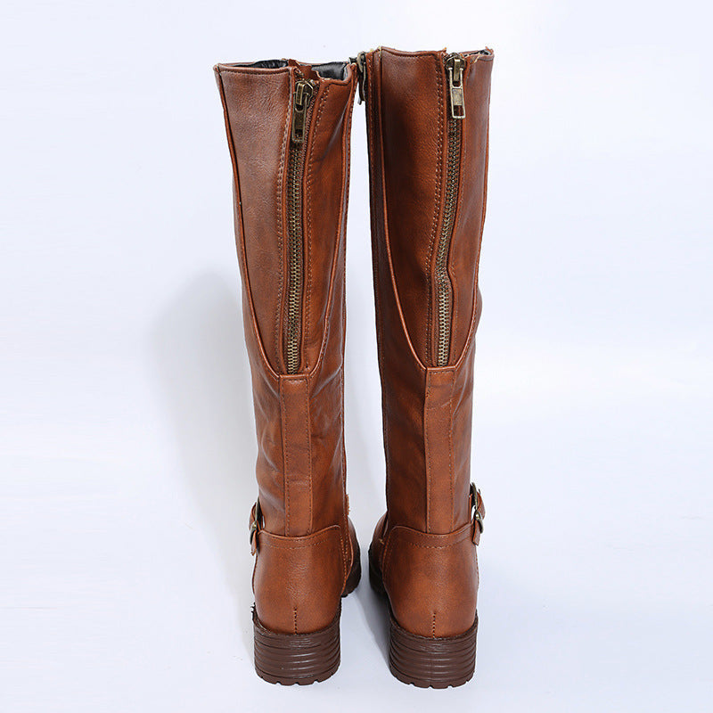 Éliane | Botas altas con hebilla