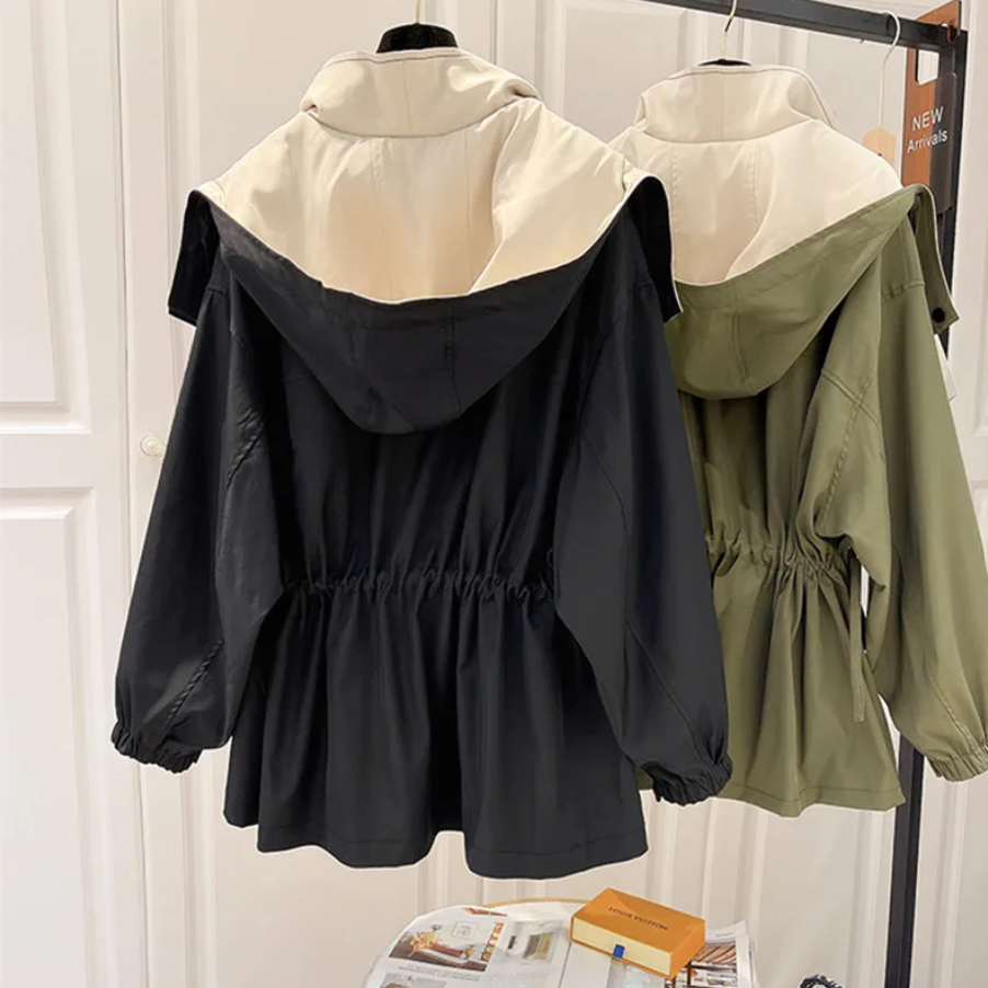 Alva | Chaqueta de Entretiempo con Capucha