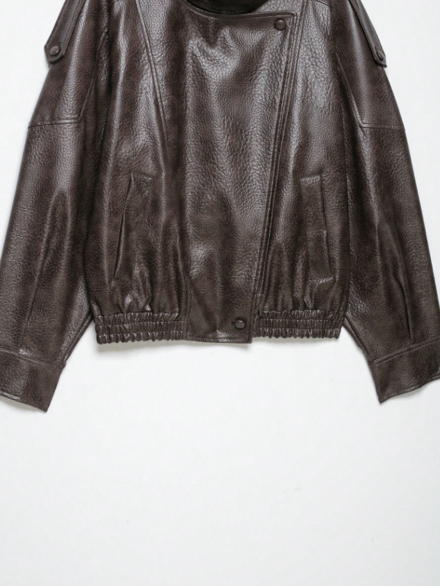 Clara | Chaqueta Oversize de Polipiel