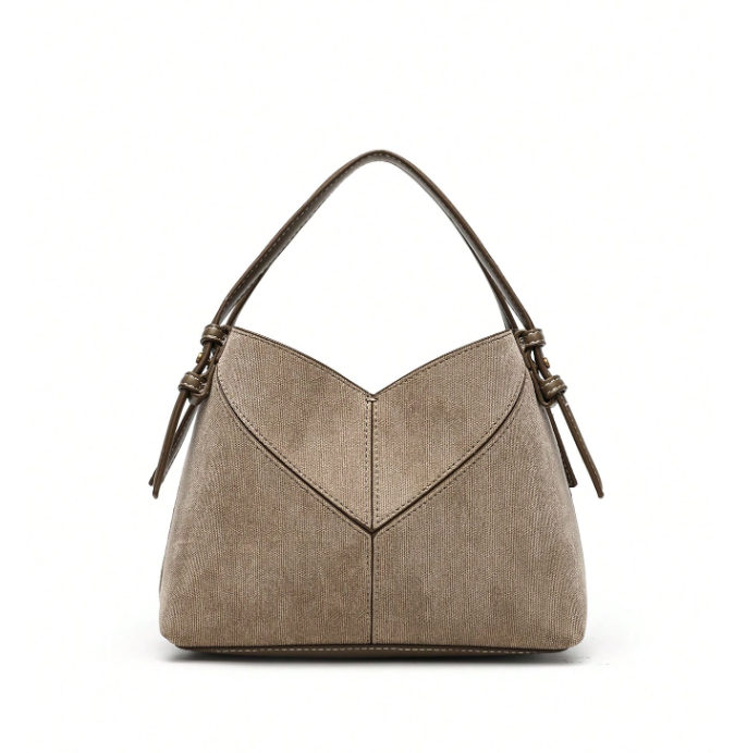Nora | Bolso de Hombro con Costura en Pico