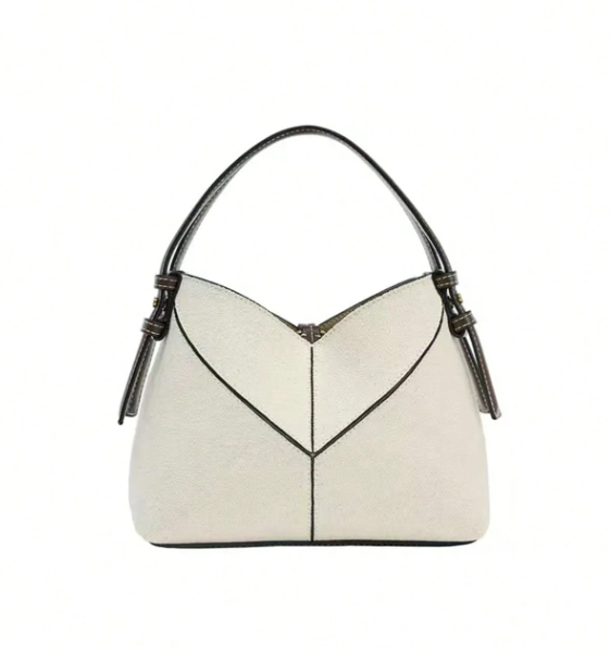 Nora | Bolso de Hombro con Costura en Pico