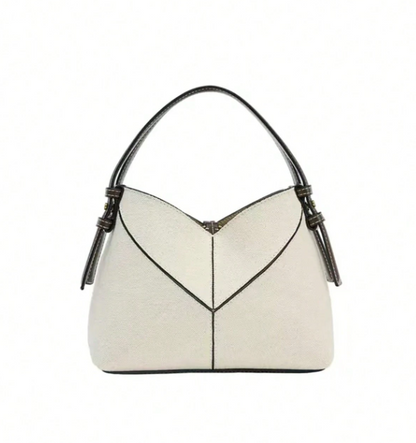 Nora | Bolso de Hombro con Costura en Pico