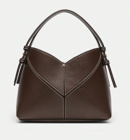 Nora | Bolso de Hombro con Costura en Pico