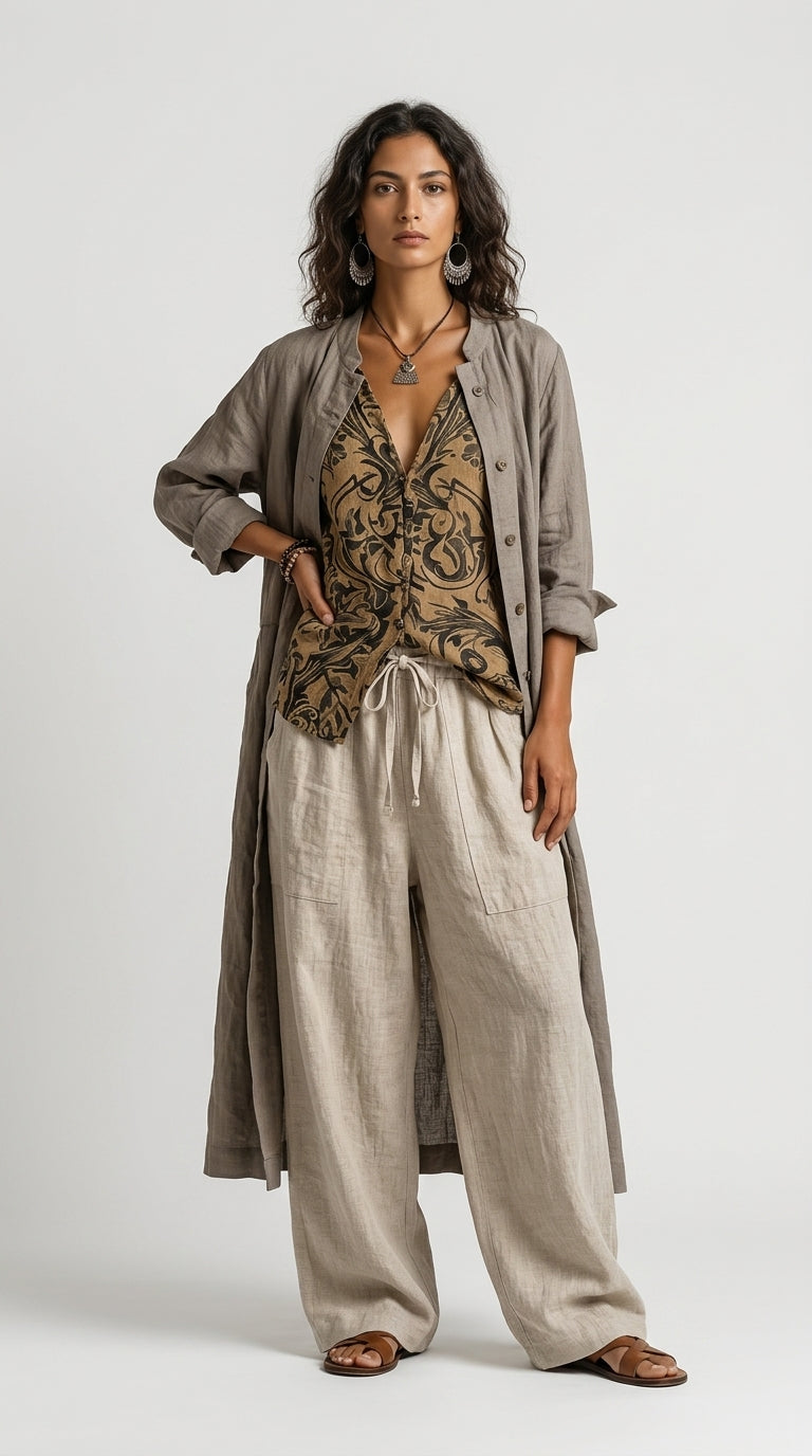 Giulia | Conjunto bohemio fluido en capas