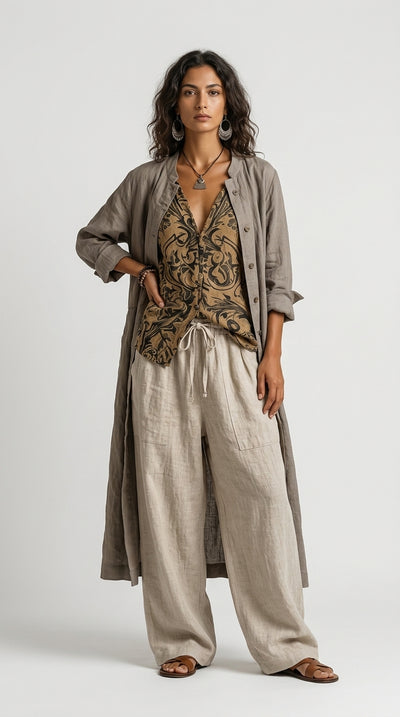 Giulia | Conjunto bohemio fluido en capas