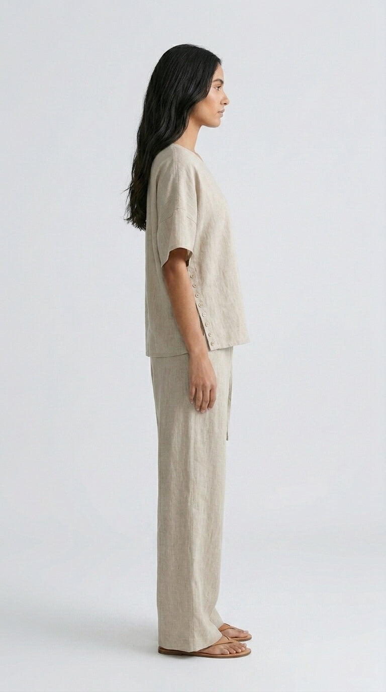 Greta | Conjunto Escote en V con Botones