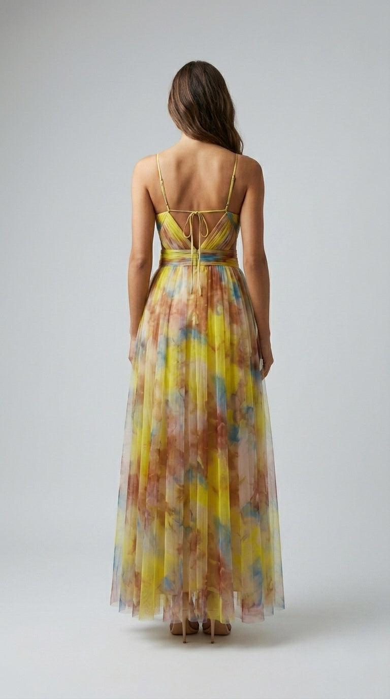 Giselle | Maxi Vestido Floral Encantador