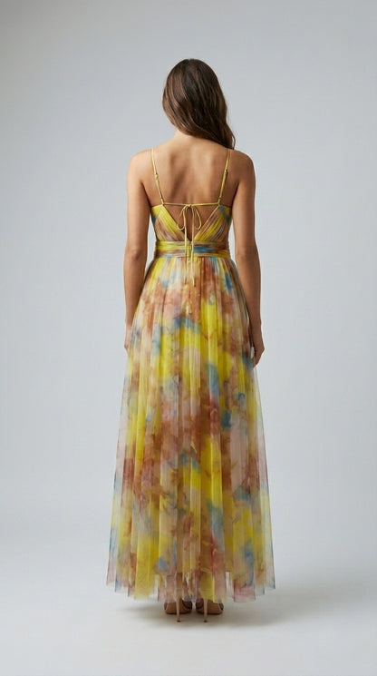 Giselle | Maxi Vestido Floral Encantador