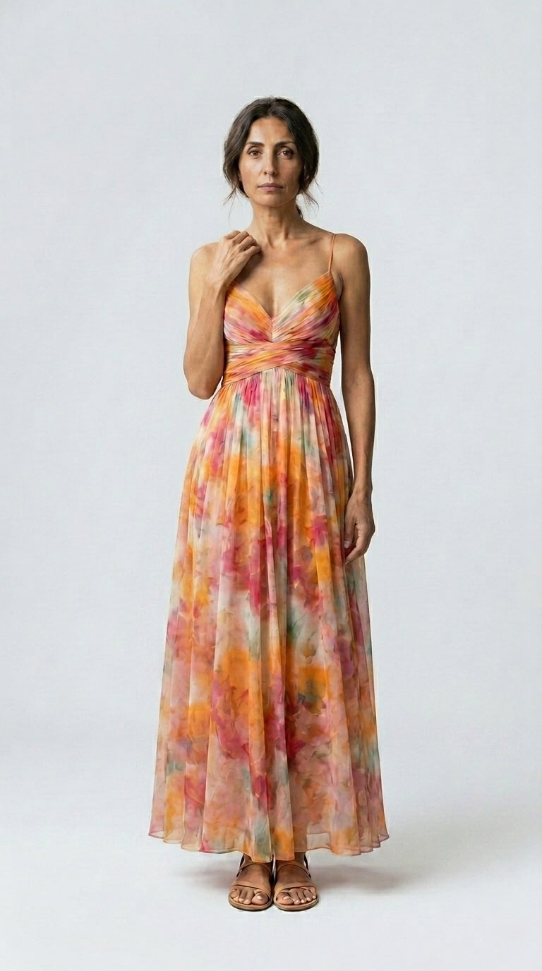 Giselle | Maxi Vestido Floral Encantador