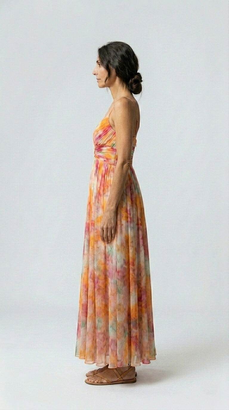 Giselle | Maxi Vestido Floral Encantador