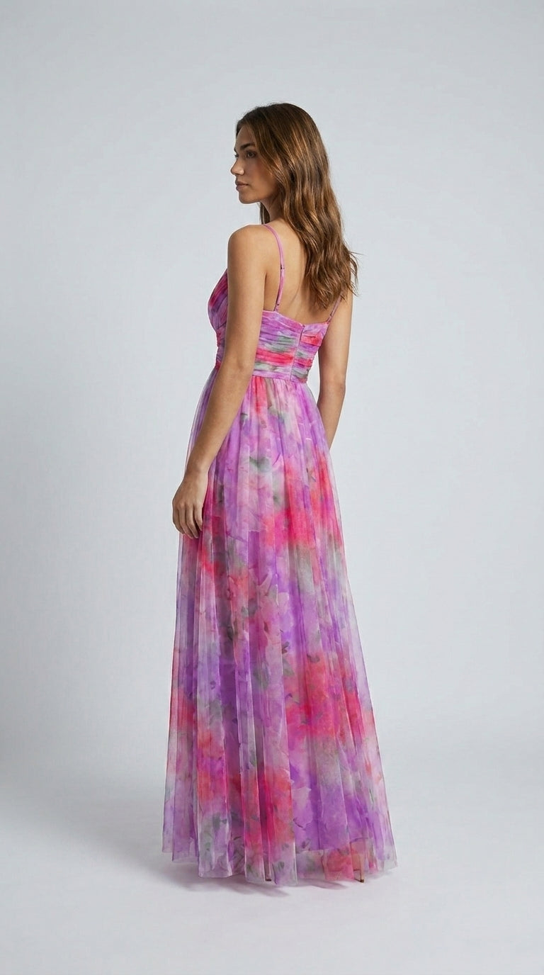 Giselle | Maxi Vestido Floral Encantador