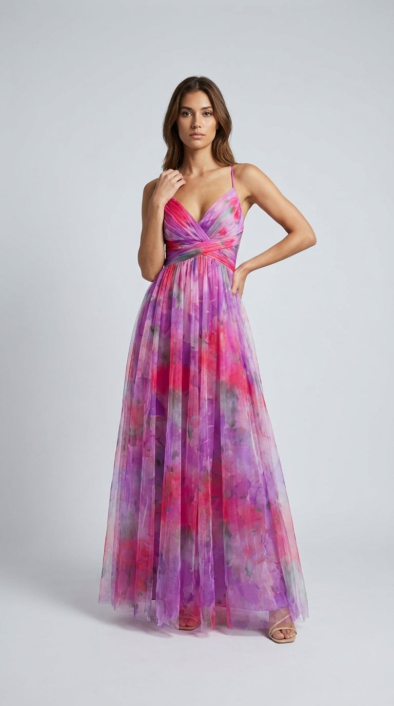 Giselle | Maxi Vestido Floral Encantador
