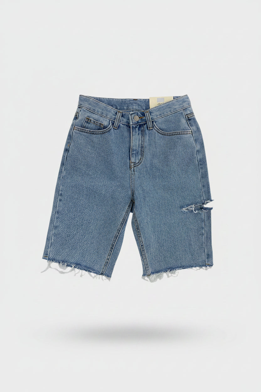 Pantalón Vaquero Corto para Mujer
