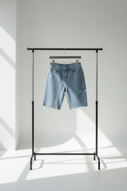 Pantalón Vaquero Corto para Mujer