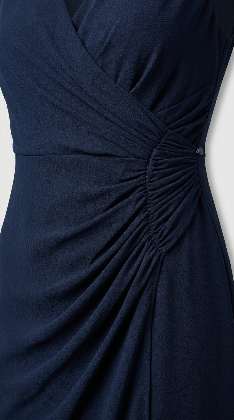 Avery | Vestido Azul Elegante