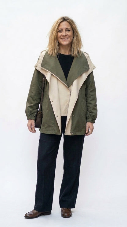 Alva | Chaqueta de Entretiempo con Capucha