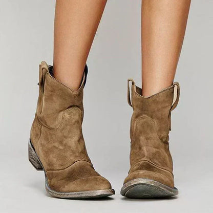 Charlotte | Botines cómodos de ante