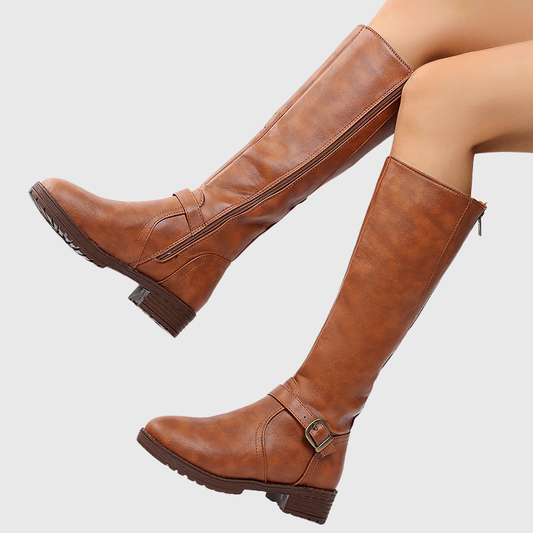 Éliane | Botas altas con hebilla