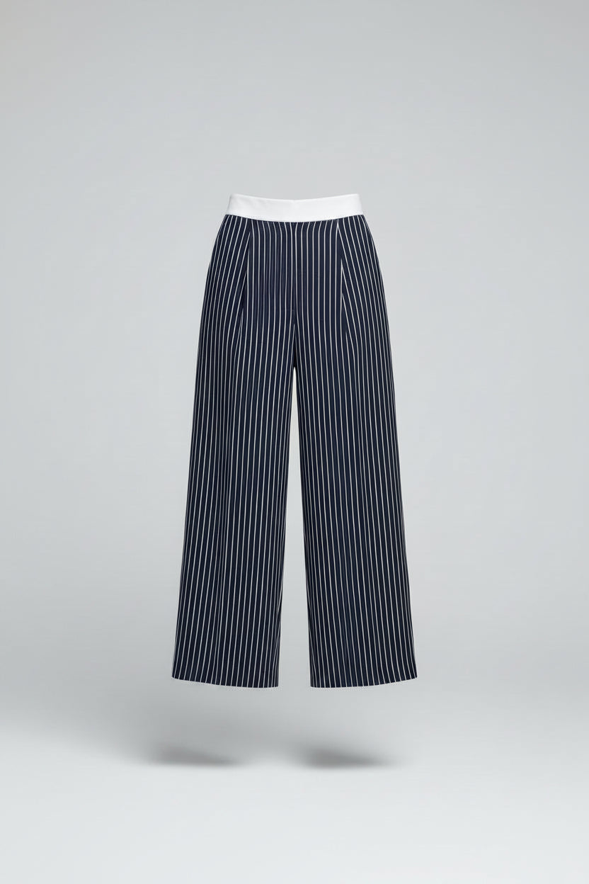 Pantalón de Rayas Verticales para Mujer