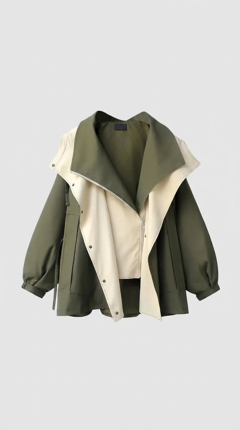 Alva | Chaqueta de Entretiempo con Capucha