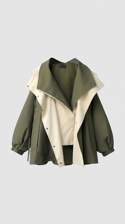 Alva | Chaqueta de Entretiempo con Capucha