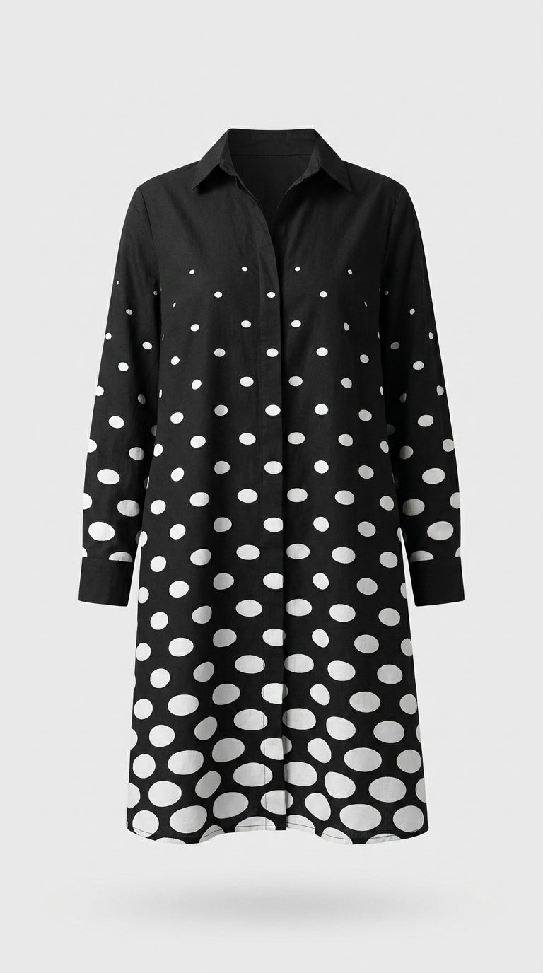 Perle | Vestido Midi Negro