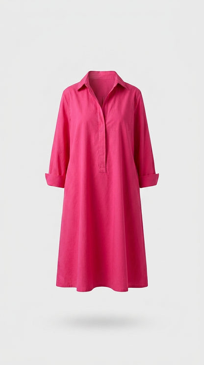 Wilma | Vestido Midi Rosa