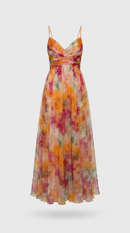 Giselle | Maxi Vestido Floral Encantador