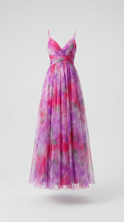 Giselle | Maxi Vestido Floral Encantador