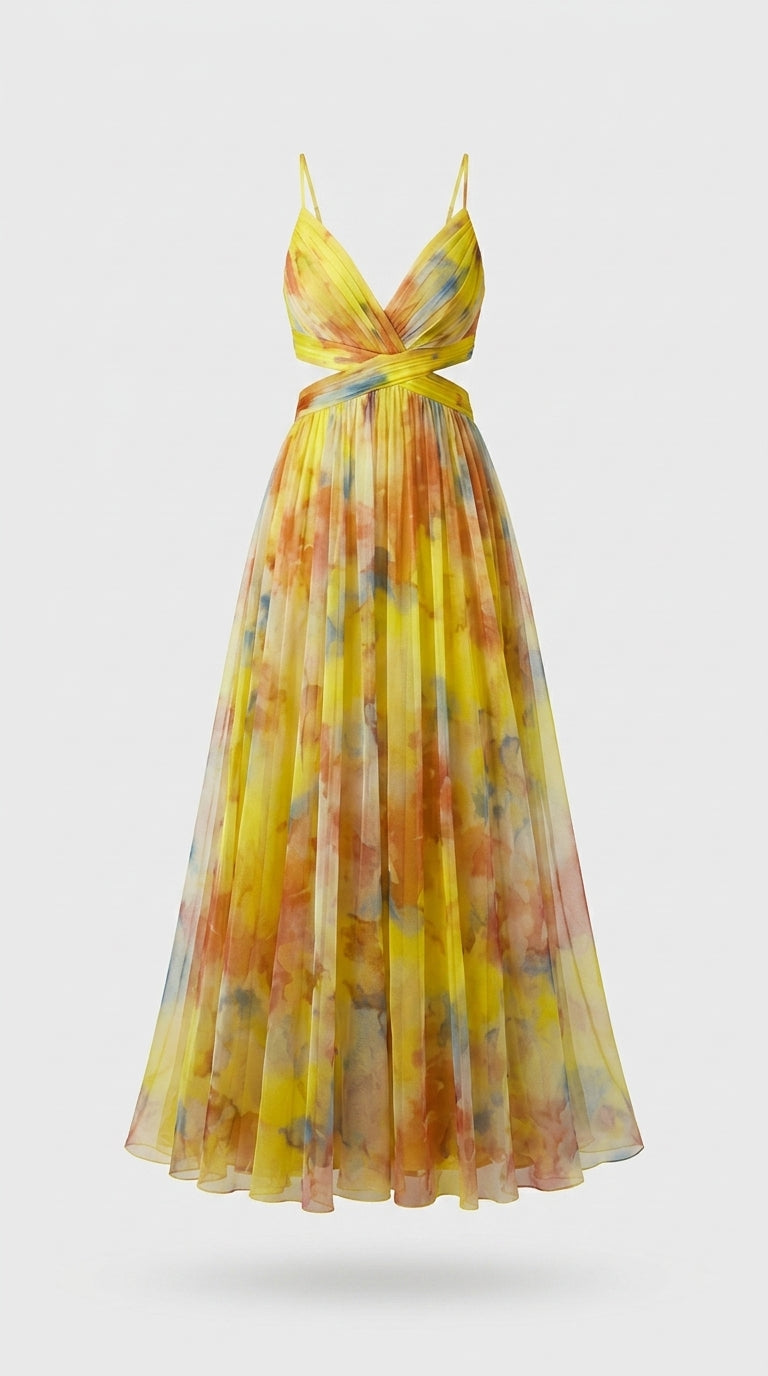 Giselle | Maxi Vestido Floral Encantador