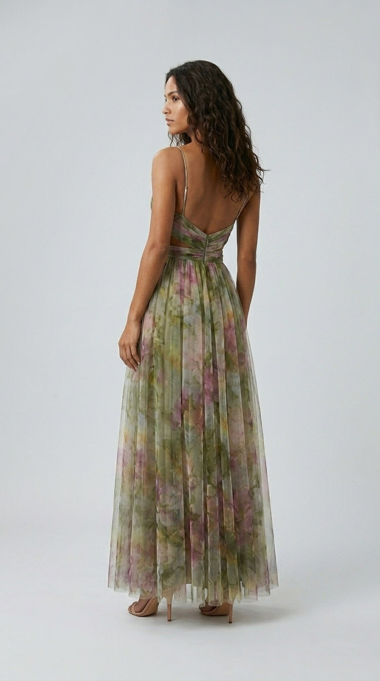Giselle | Maxi Vestido Floral Encantador